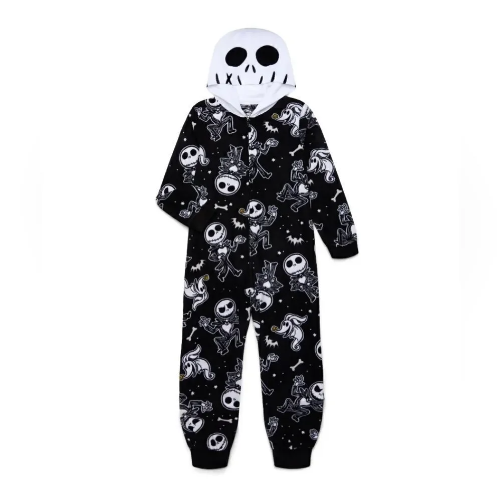 The Nightmare Before Christmas Disney Boys Union Suit Pajama Halloween